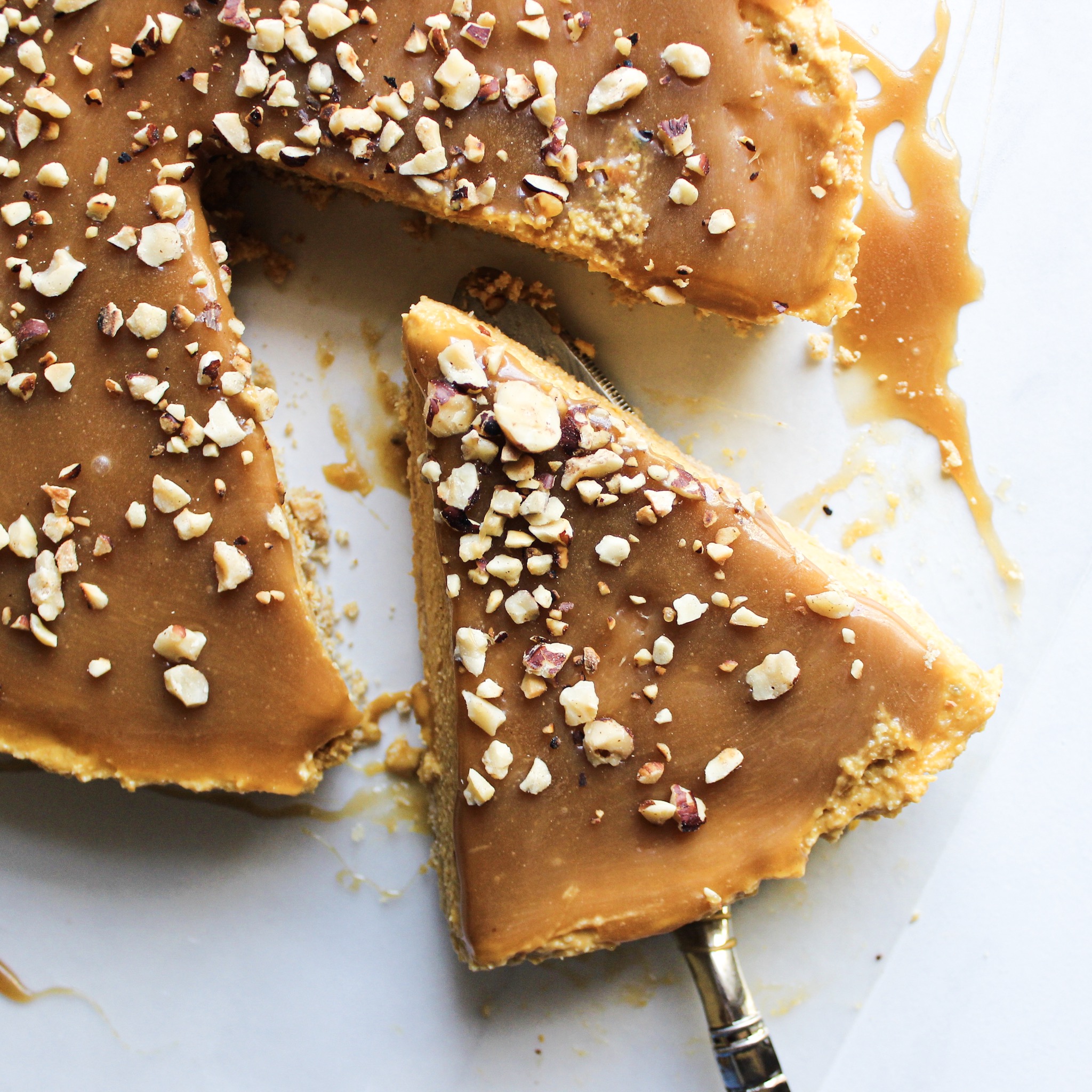 No Bake Gluten Free Pumpkin Cheesecake