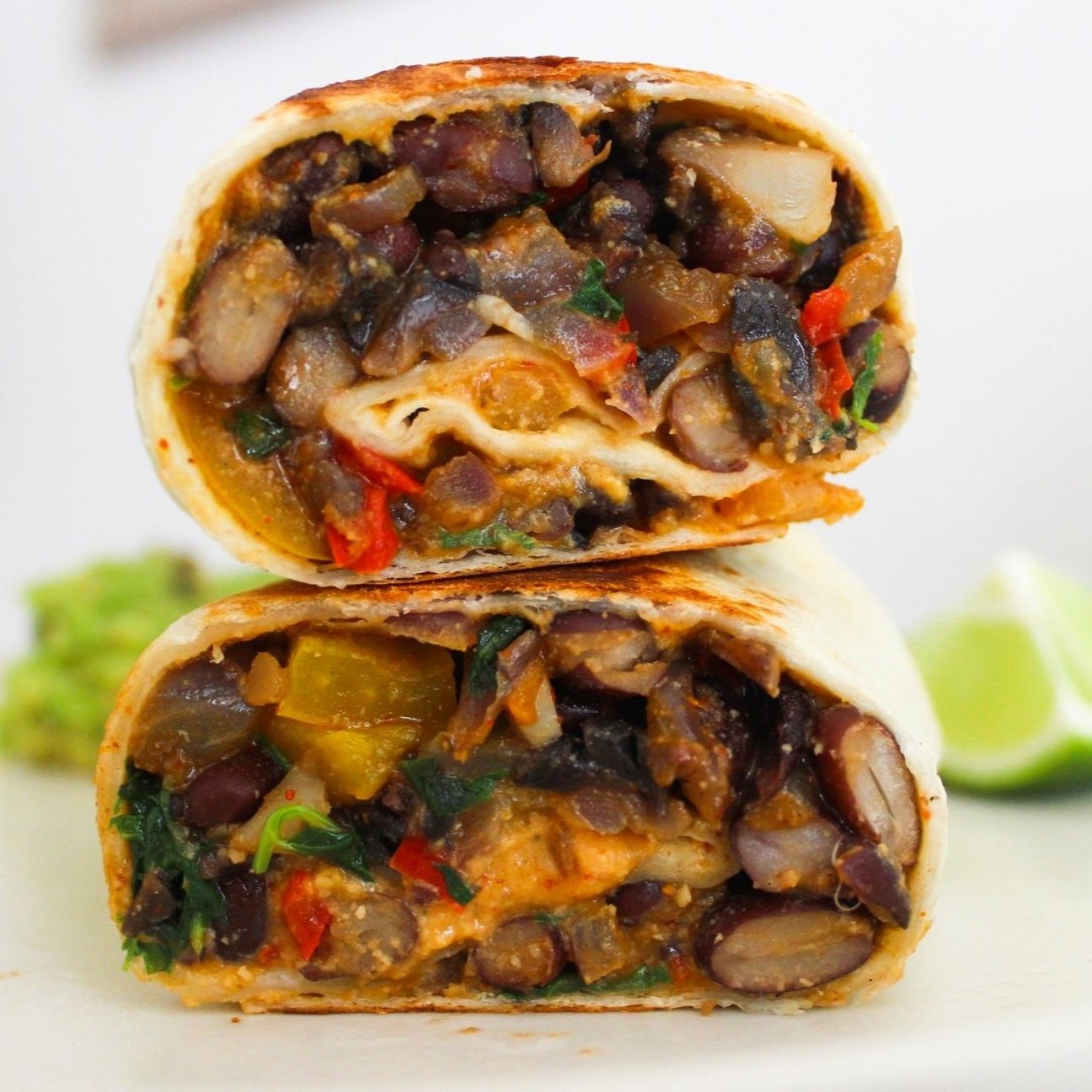 Vegan Black Bean Burritos