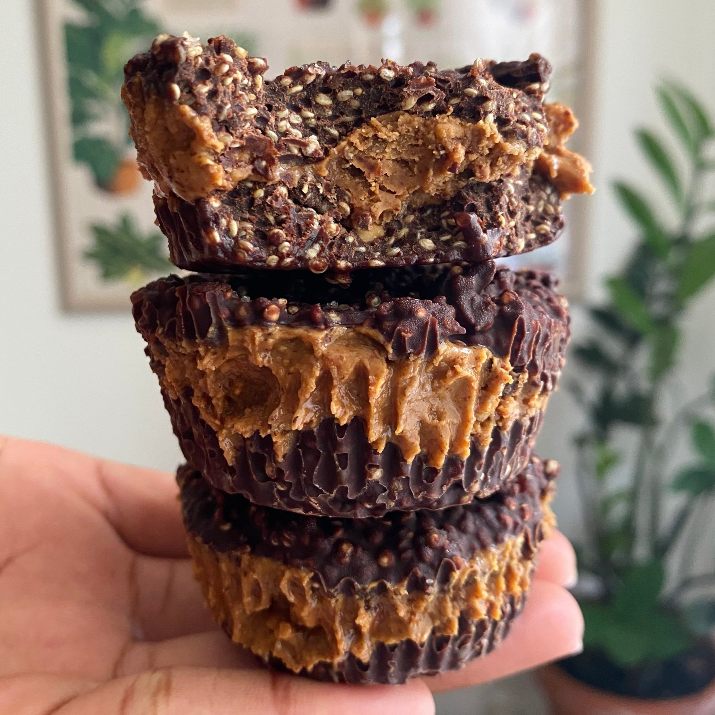 Chocolate Quinoa Peanut Butter Cups