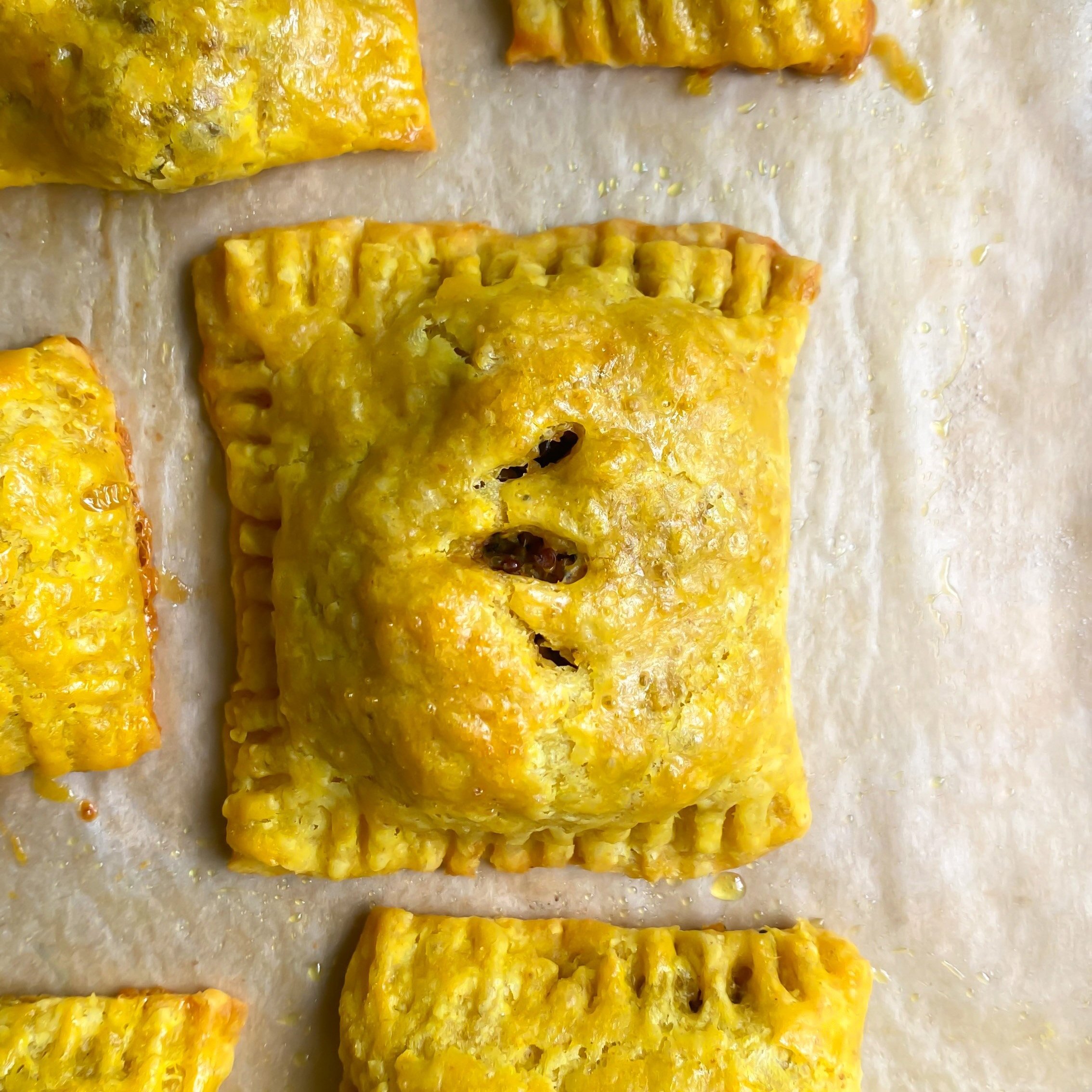 Chickpea Jamaican “Beef” Patties