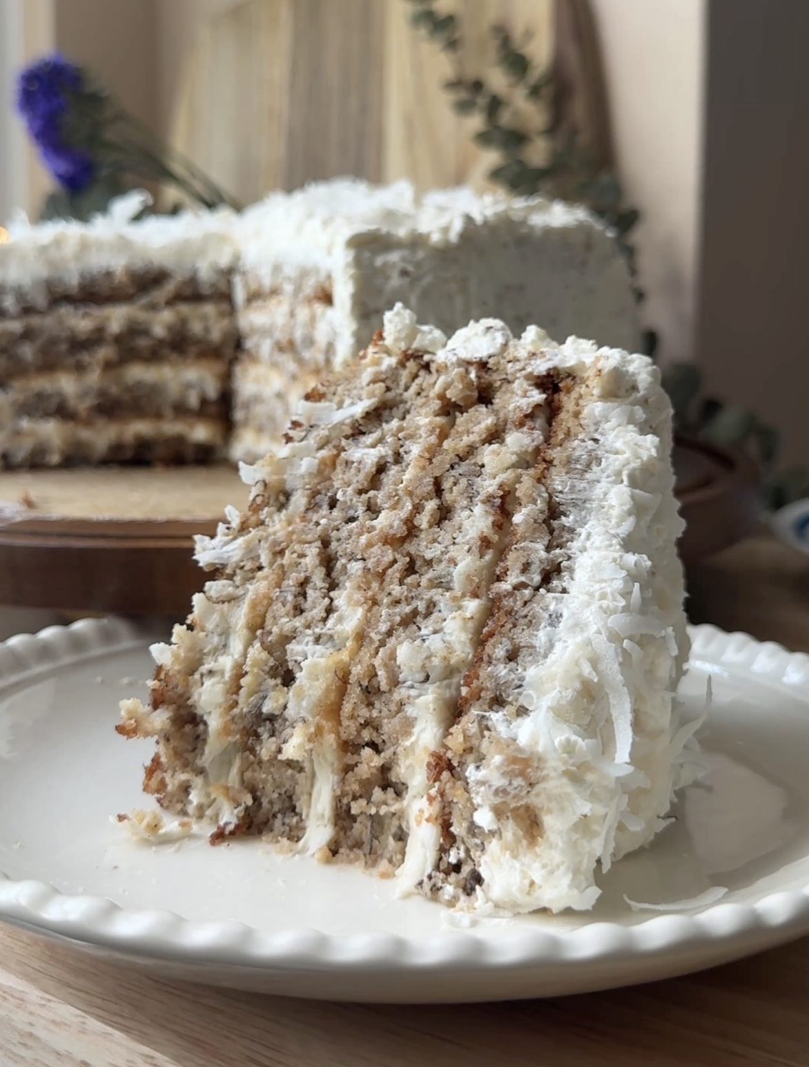 Banana Coconut Cake