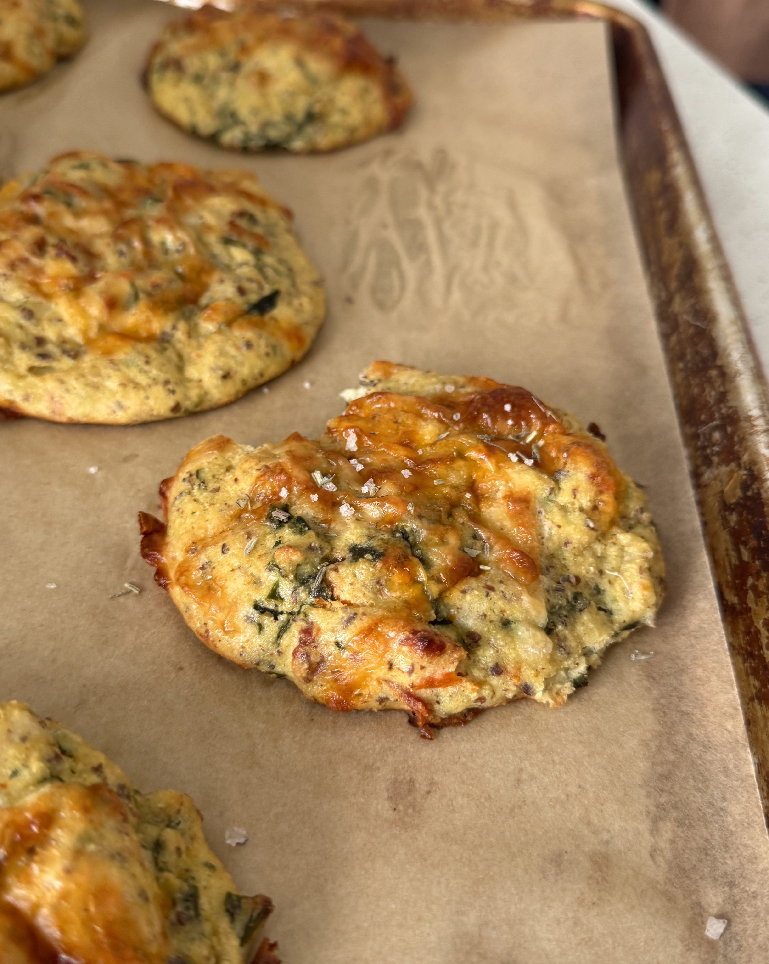 High Protein Breakfast Biscuits