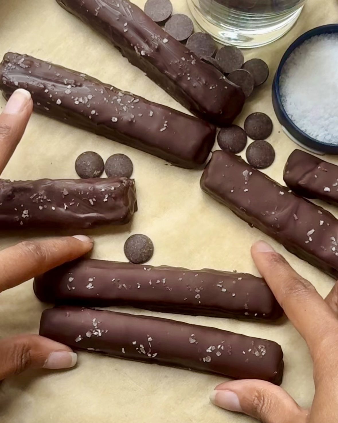 Salted Dark Chocolate Kit Kat Bars