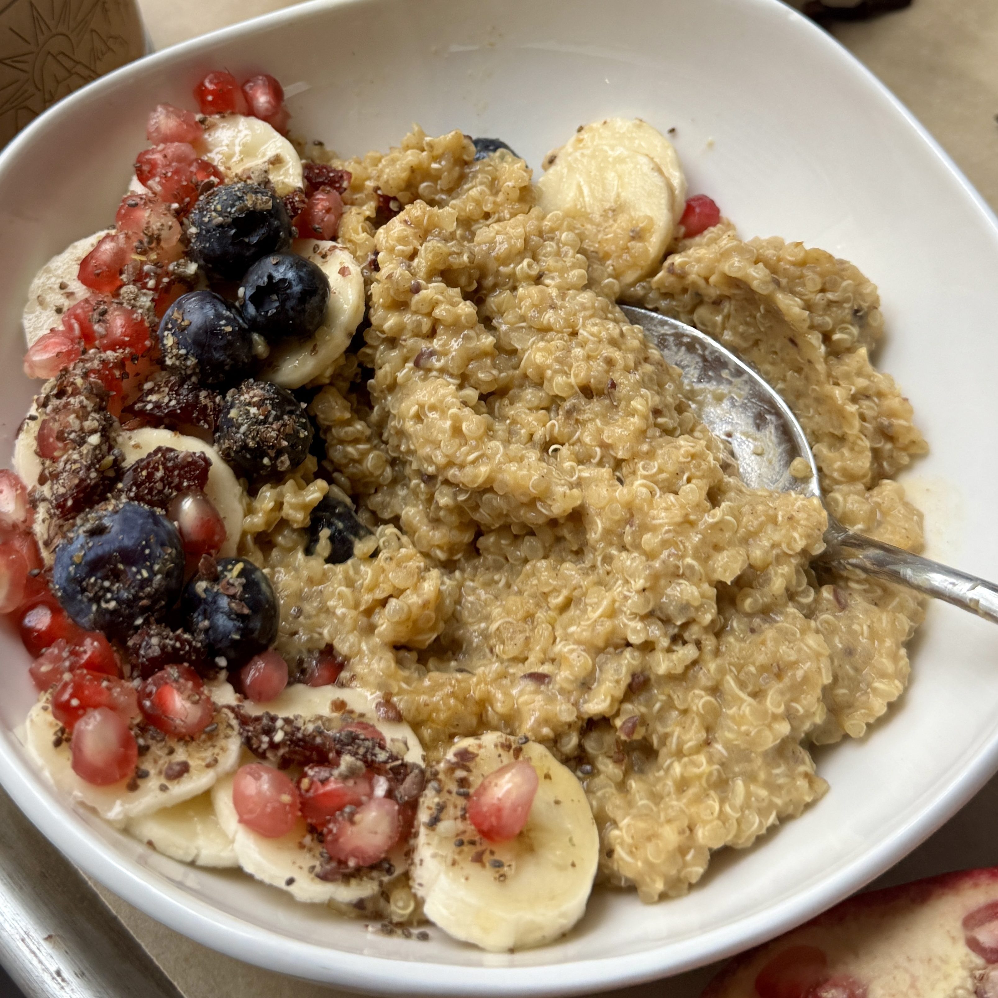 Pumpkin Quinoa Breakfast Porridge