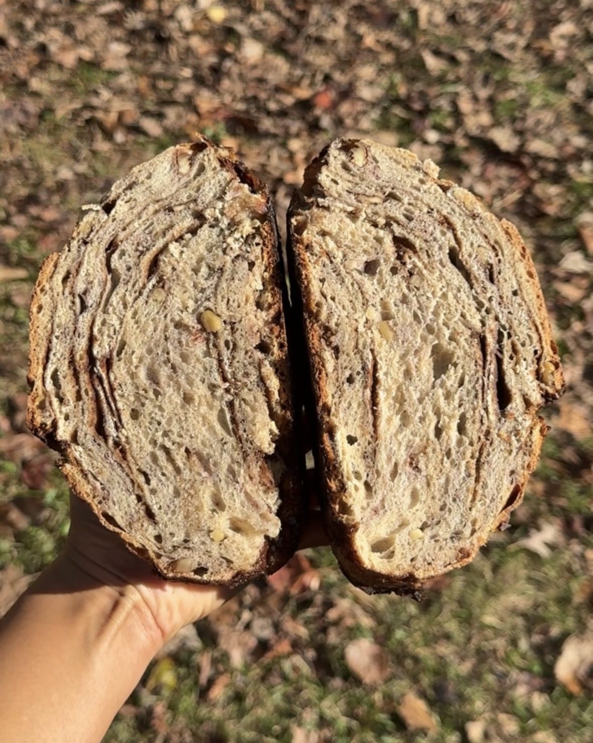 Cinnamon Sugar Swirl Sourdough Bread