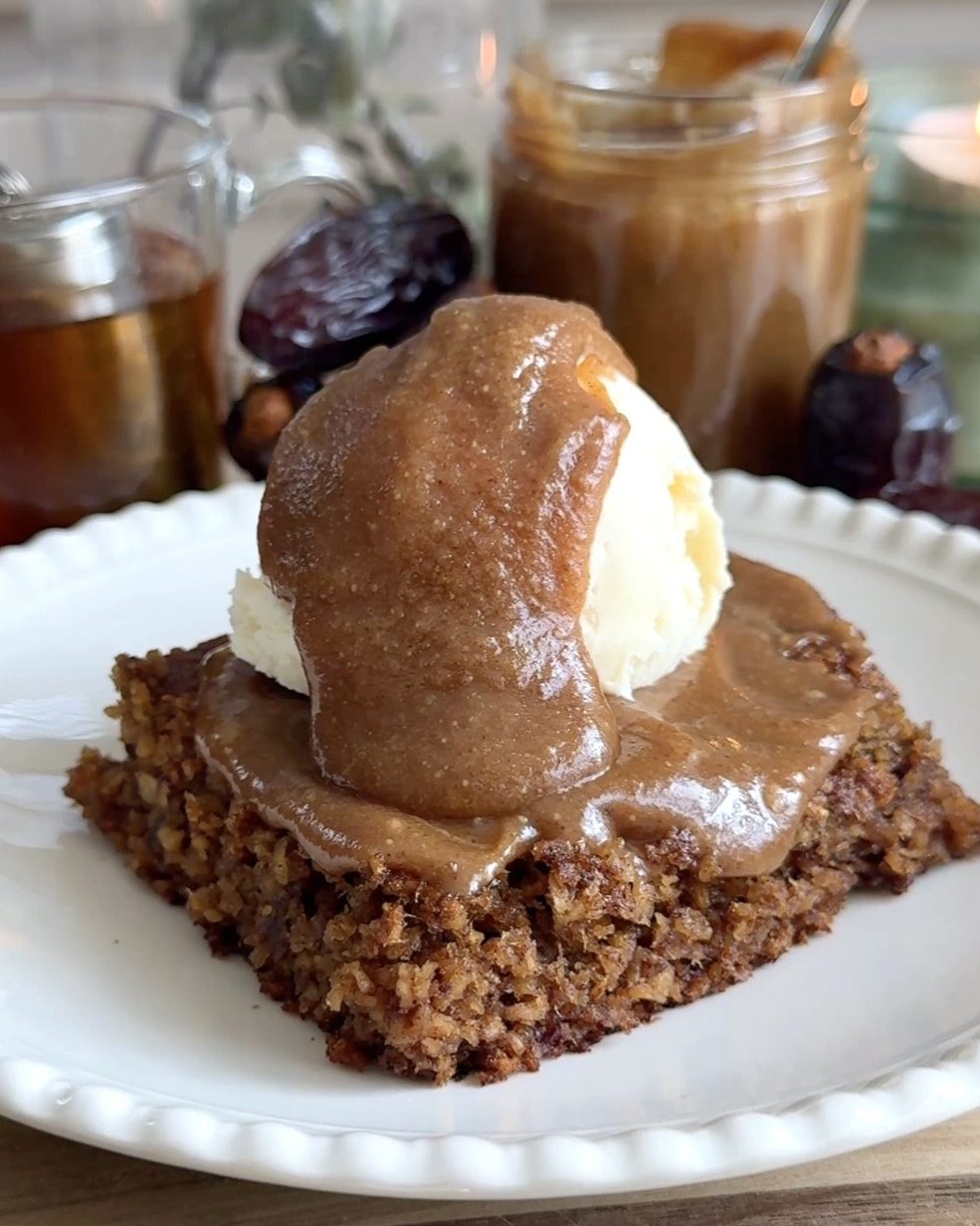 Healthy Sticky Toffee Pudding