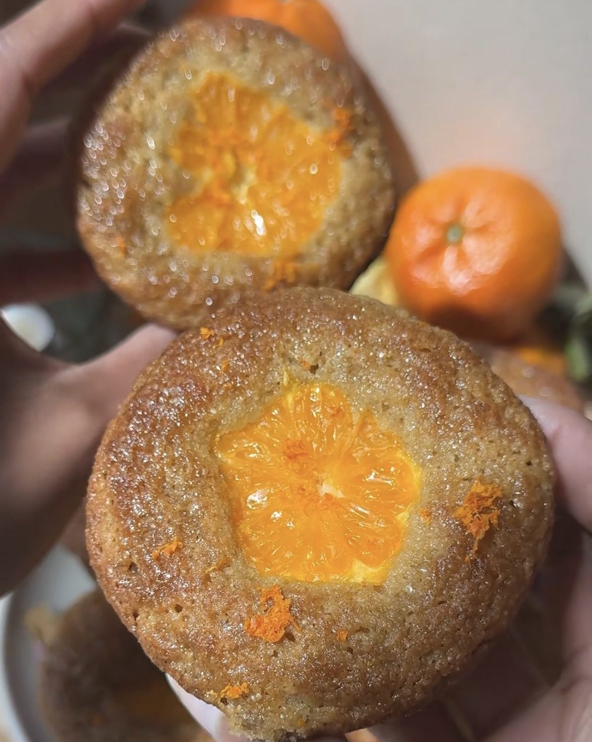 Healthy Orange Muffins (Gluten Free)