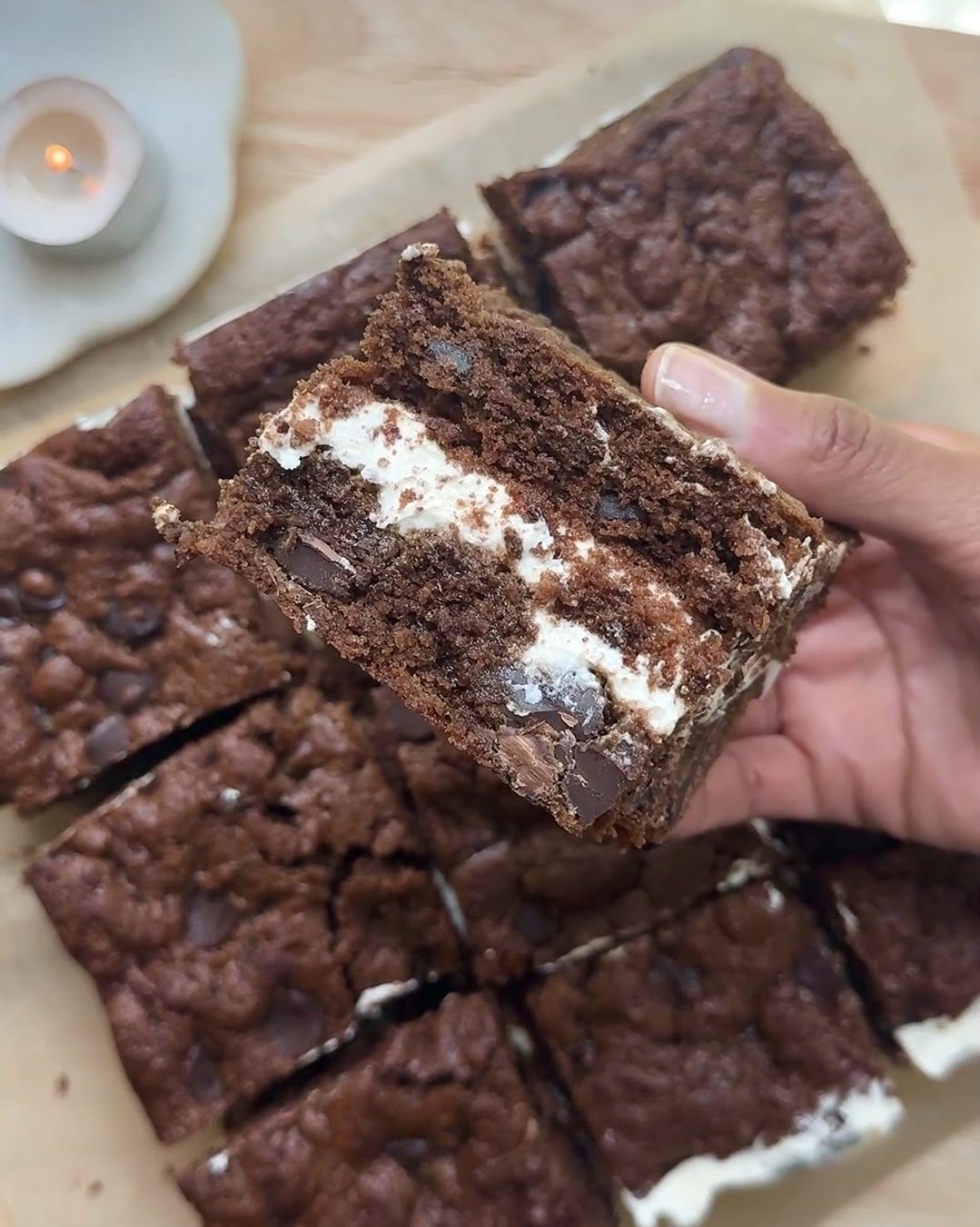 Healthy Brownie Ice Cream Sandwiches