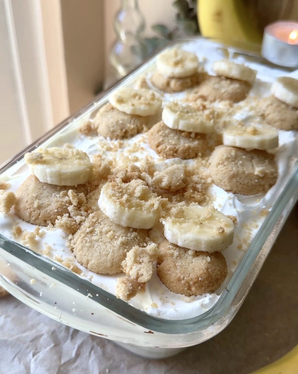 Healthy Banana Pudding